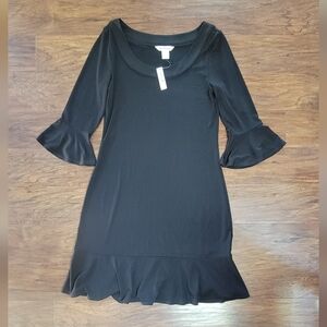 White House Black Market NWT Never Worn Black Dressy Dress Size Small